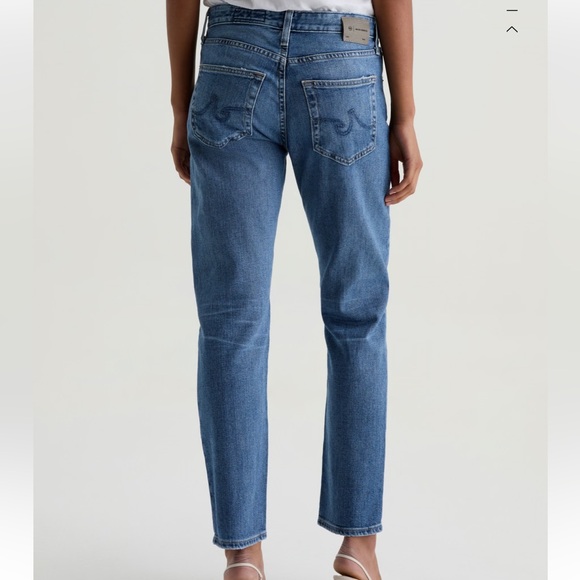 AG Ex-Boyfriend Slouchy Slim Jeans- Size 28 - 16 Years Hudson Fade - Picture 1 of 11
